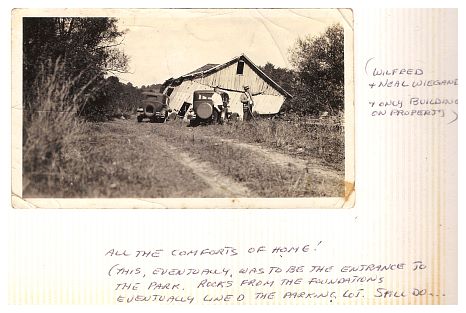 1932 - father Wilfred and Uncle Neal Wiegand - closeup view of the WLP property.jpg